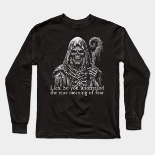 Lich Long Sleeve T-Shirt